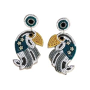 Philadelphia Eagles Football Game Day Earring Lily Posh